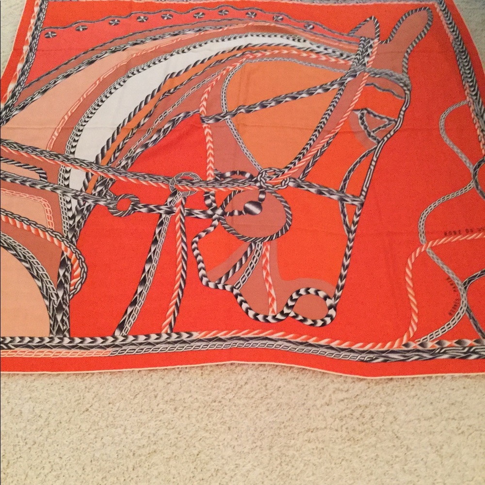 Authentic Hermès cashmere shawl